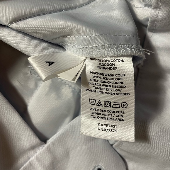 NWT Ann Taylor Factory Ankle/Crop Pant Curvy Fit in Light Gray (A) - Picture 8 of 8